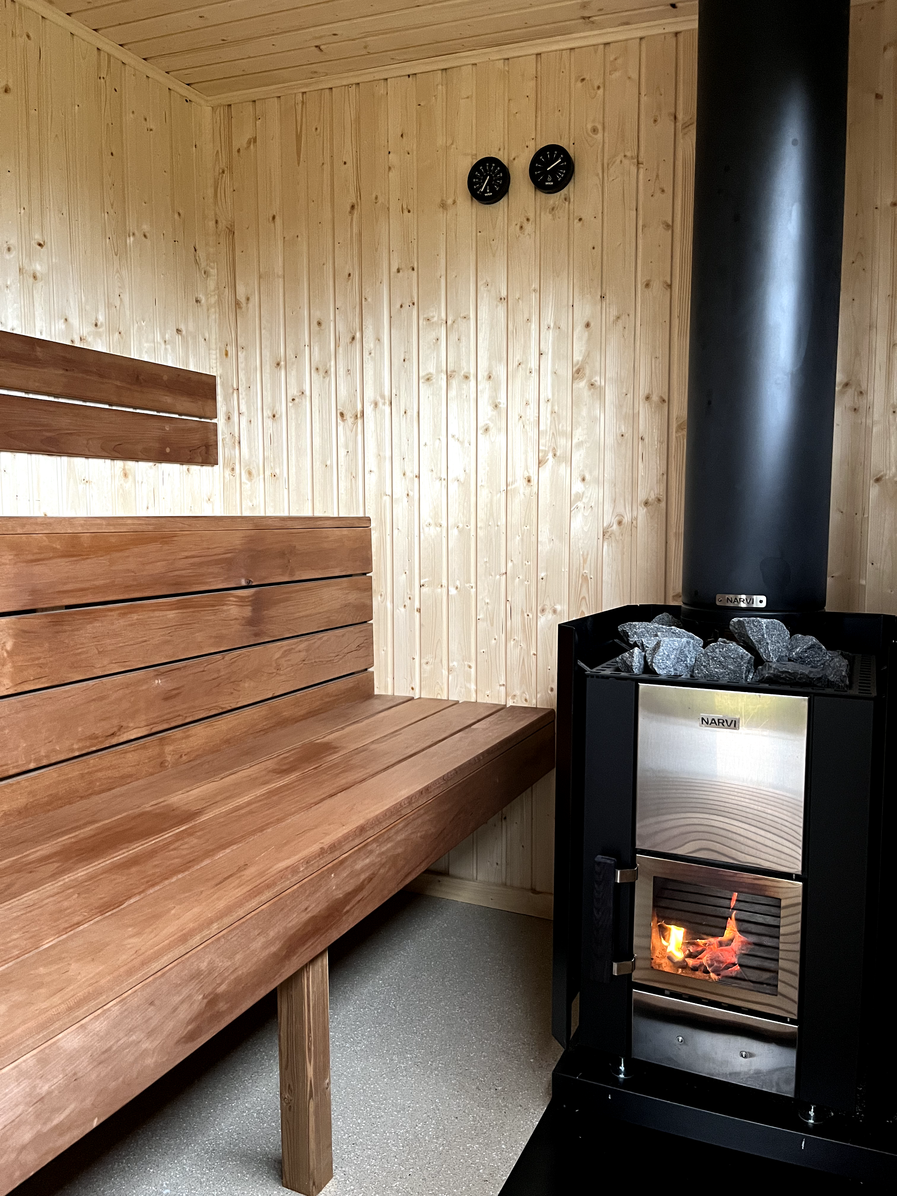 clyde coast sauna