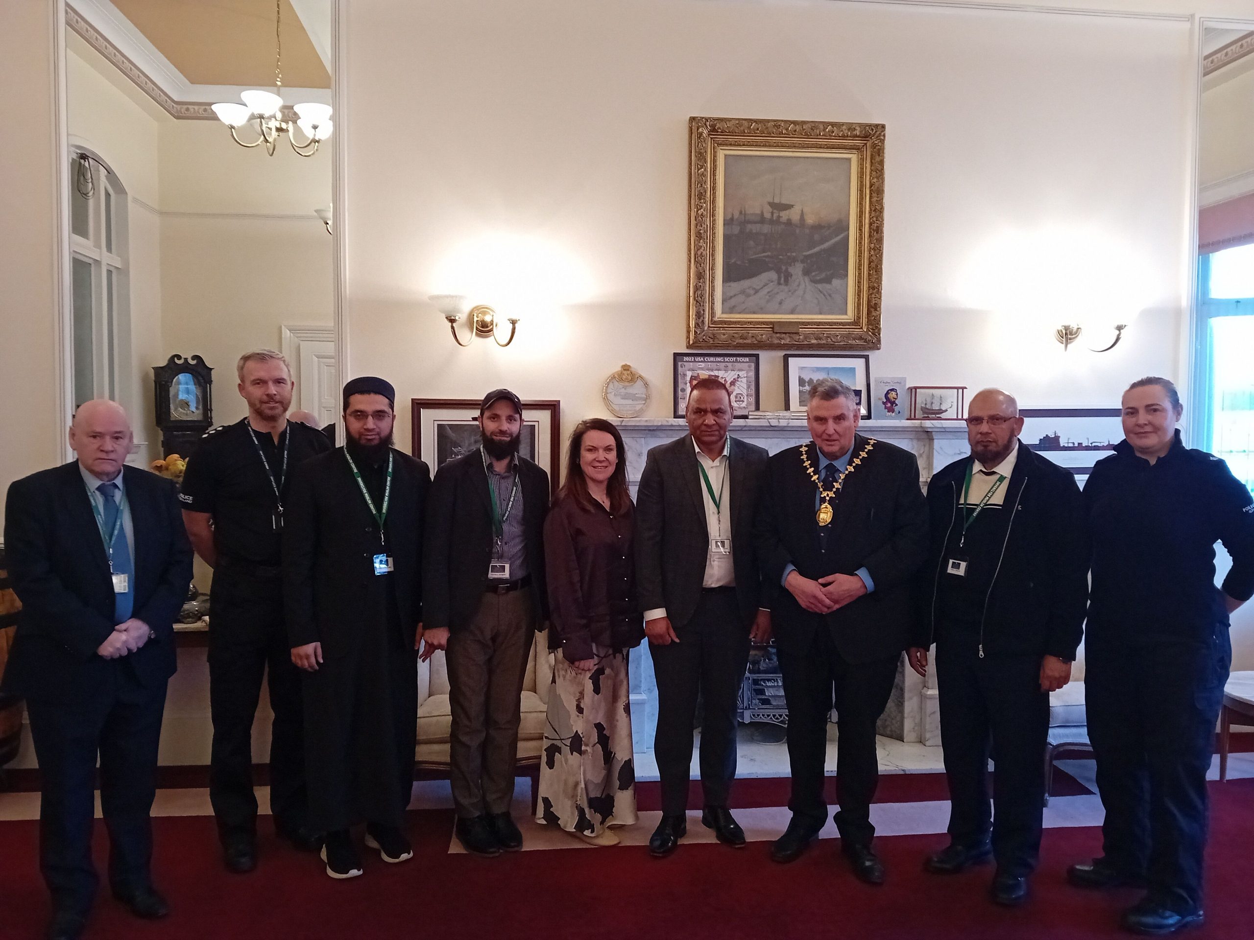 Meeting with Muslim faith leaders